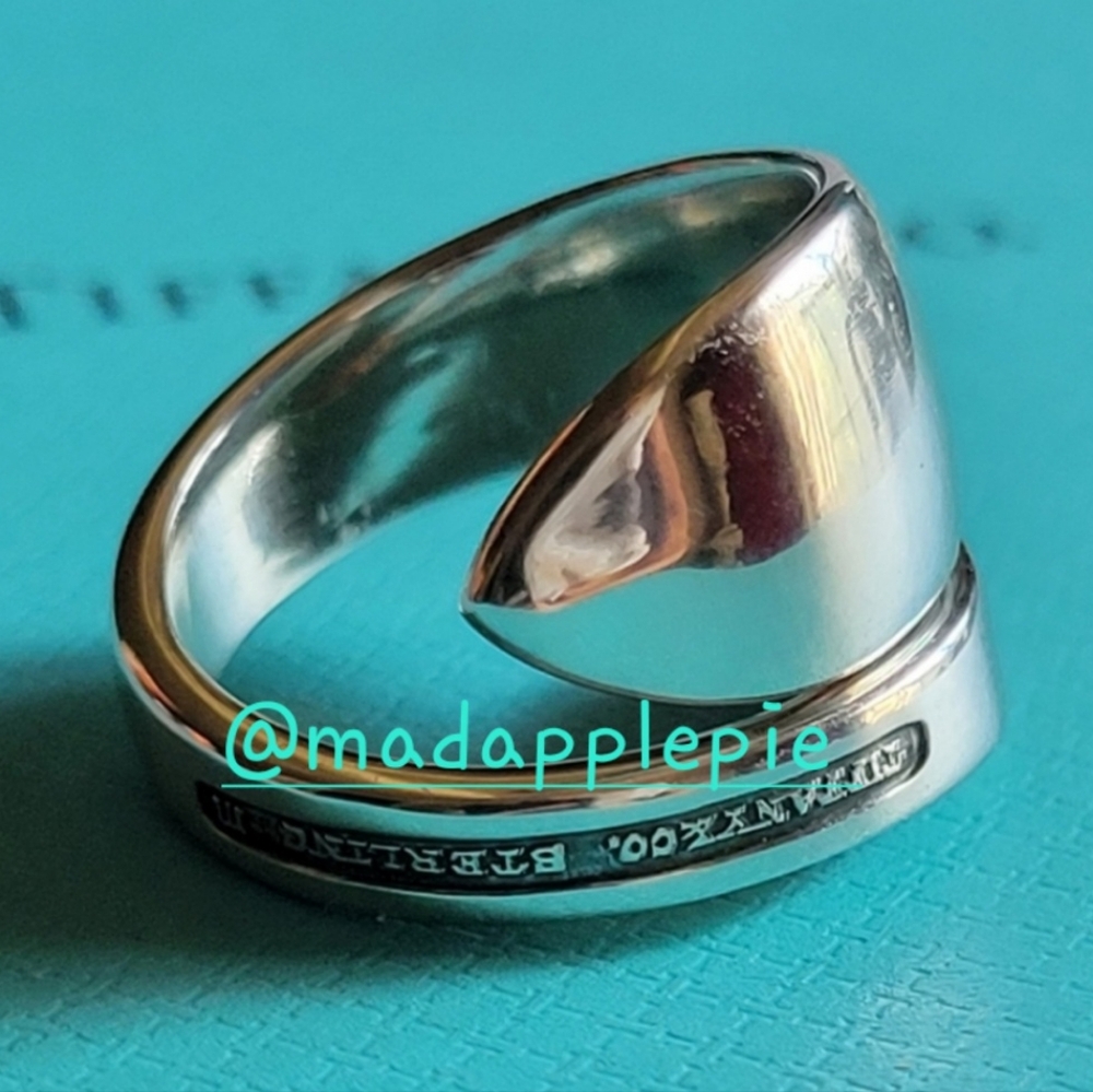 1910 Tiffany & Company Faneuil Spoon Ring #62